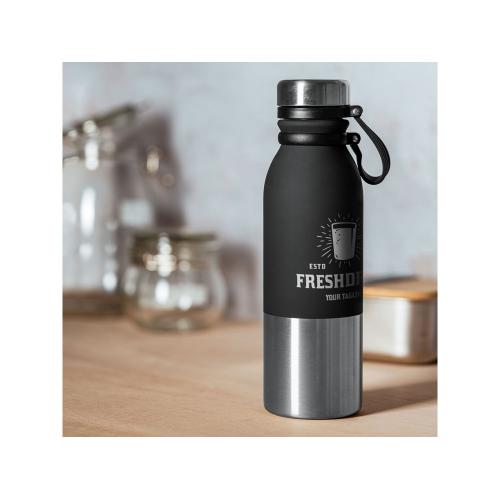 Бутылка ALKE из стали 304 с двухцветным корпусом, 850 мл; - купить именные сувениры в Воронеже