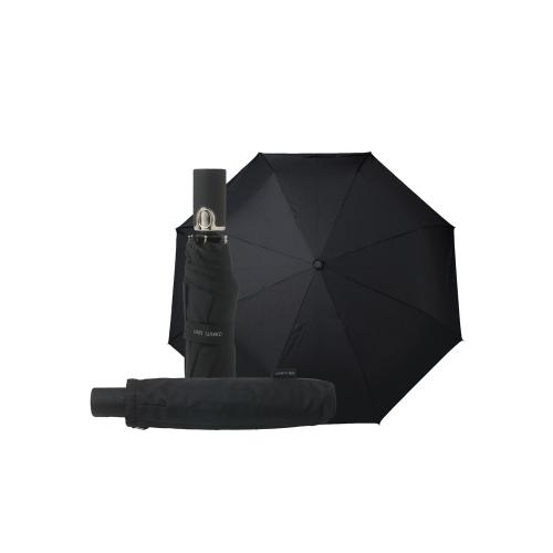 Складной зонт Hamilton Black; - купить подарки с логотипом в Воронеже