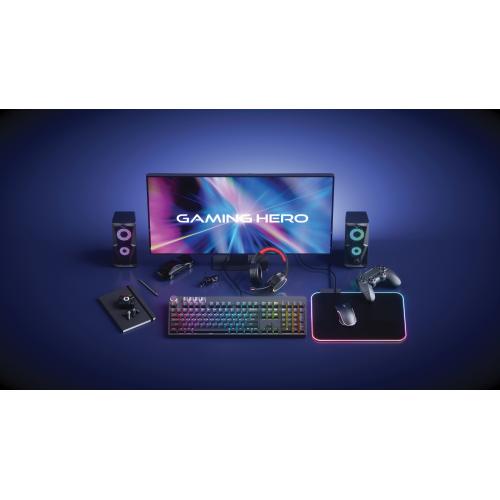 Игровой коврик для мыши с RGB-подсветкой; - купить подарки с логотипом в Воронеже