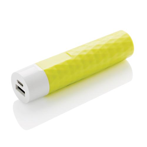 Зарядное устройство Geometric, 2200 mAh - салатовый;