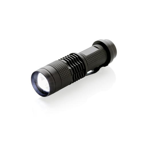 Карманный фонарик CREE, 3W - черный;