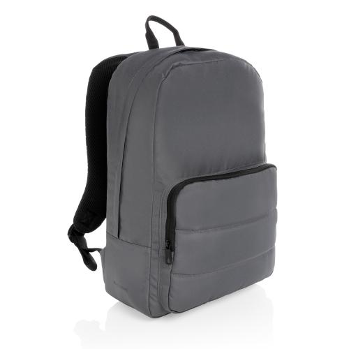 Рюкзак для ноутбука Impact Basic из RPET AWARE™, 15.6" - темно-серый;