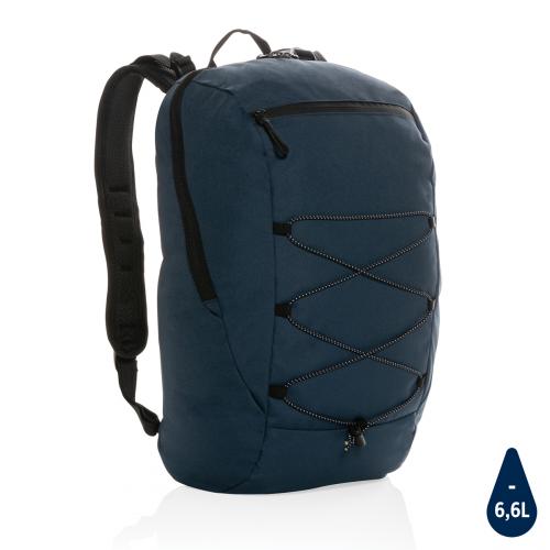 Походный рюкзак Impact из RPET AWARE™, 18 л - темно-синий;