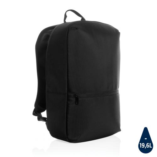 Рюкзак для ноутбука Minimalist Impact из rPET AWARE™ 1200D, 15,6" - черный; зеленый