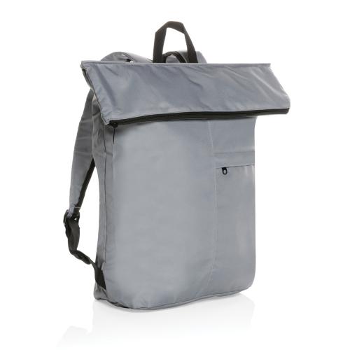 Легкий складной рюкзак Dillon из rPET AWARE™ - серый;