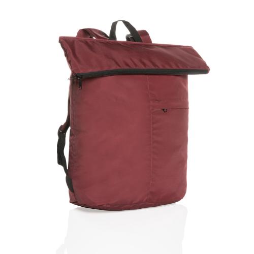 Легкий складной рюкзак Dillon из rPET AWARE™ - красный;