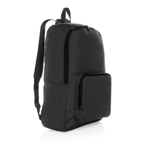 Складной рюкзак Dillon из rPET AWARE™ - черный;
