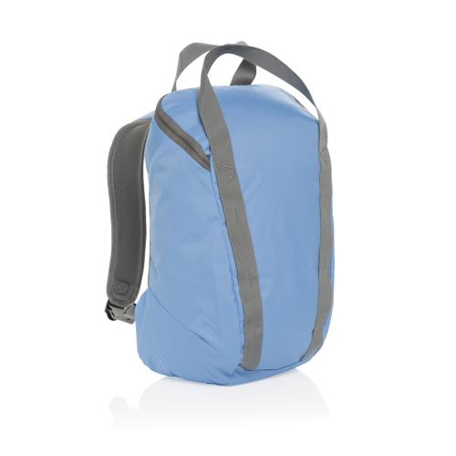 Рюкзак для ноутбука Sienna из rPET AWARE™, 14” - небесно-голубой;