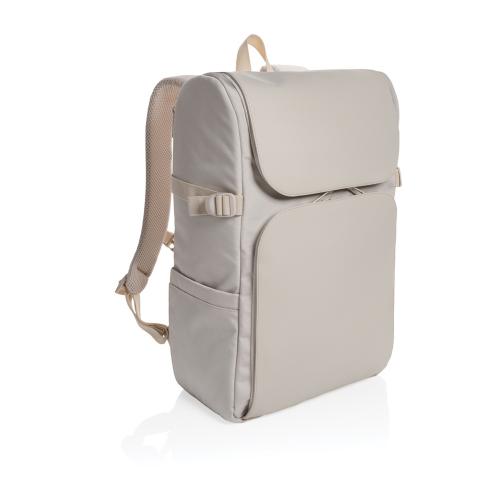 Дорожный рюкзак Pascal из rPET AWARE™, 15,6’’ - бежевый;